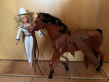 Barbie Dallas Pferd mit Western Barbie 