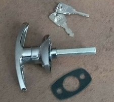 Schloss m. 2 Schl. für DDR Garagenschloss Schubstangenschloss Schwingtorschloss