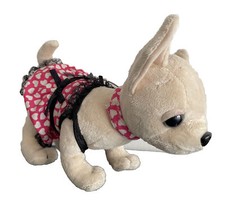 ⭐️CHI CHI Love Plüsch Hund Chihuahua Lebensgroß Mit Kleidchen SIMBA Kuscheltier