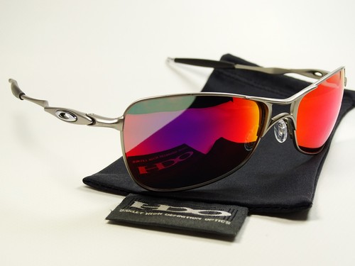 Oakley crosshair silver - silver, ruby