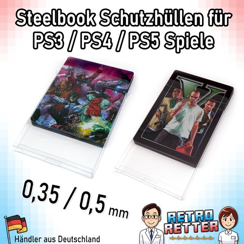 Schutzhüllen steelbook ps3 - schutzhüllen,