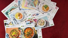 Verschiedene rezeptkarten - 50,