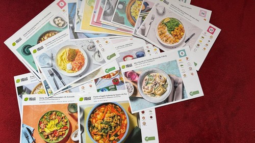 Verschiedene rezeptkarten - 50,