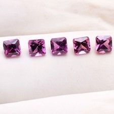 5 Stück Natürlich Rhodolit