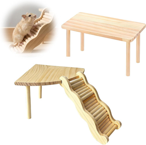 Hamster zubehör set - hamster, holz