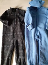 Zwei Warme Overalls Fleece Anzug Hoppediz Name It Größe 80 86