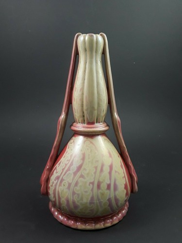 Jugendstil keramik vase - jugendstil,