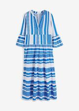 Maxikleid mit 3/4-Ärmeln und