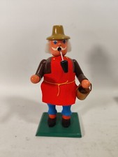 Räuchermann Gärtner Garten Landschaftsbauer Eimer Schürze unbenutzt