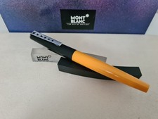 Montblanc Carrera STENO Nr. 522 "ST" Füllhalter Patronenfüller schwarz-gelb