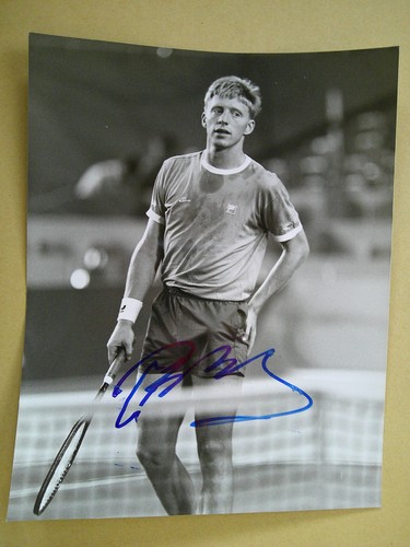 Boris becker original signiert - boris,