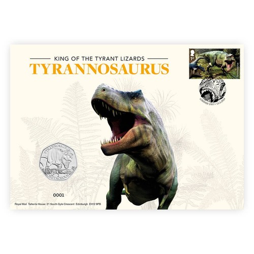Dinosaurier rex 50p - t-rex,