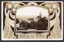 AK Farnham Surrey Jugendstil