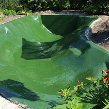 Teich- und Beckenbeschichtung Komplettset | Glasgelege mit Epoxidharz-Decklack