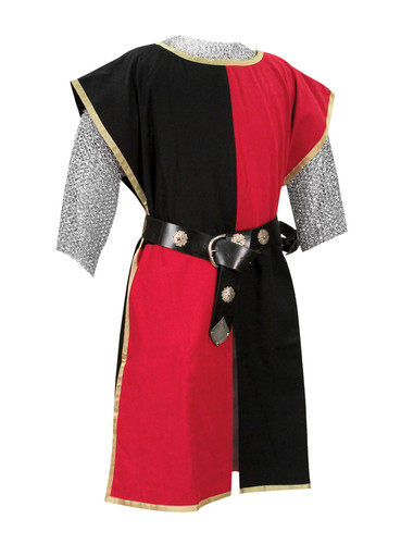 Wappenrock schwarz rot - schwarz/rot,