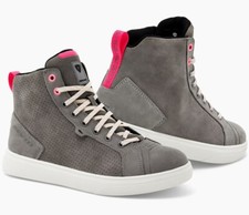 DAMENSCHUHE LEDER BOOTS SNEAKERS MOTORRAD REV'IT ARROW LADIES GRAU ROSA GR 41