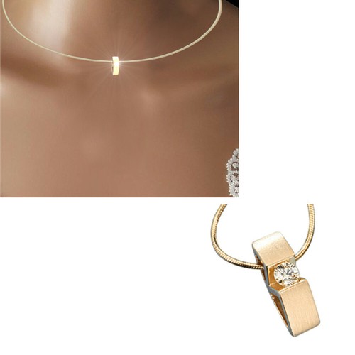 Schlangenkette mit anhänger - schlangenkette,