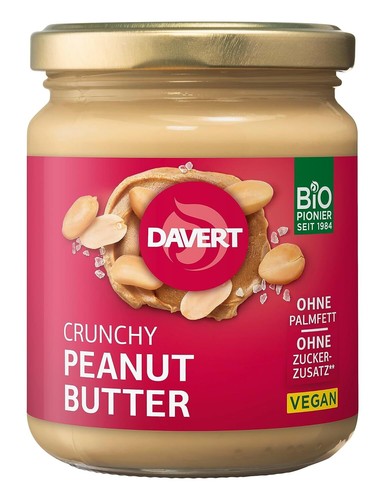 Davert crunchy peanutbutter - davert,