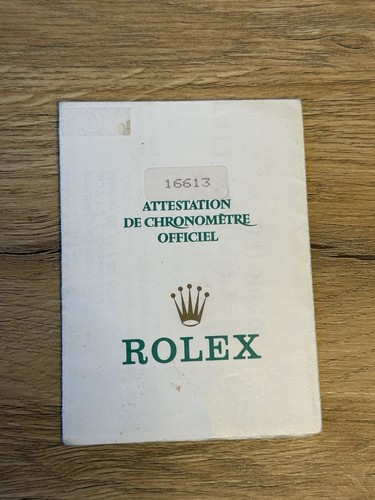 Rolex zertifikat garantie - rolex,