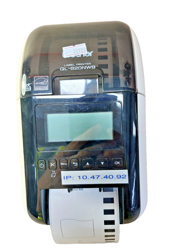 Brother 820nwb wlan thermo - ql-820nwb,