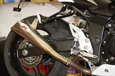 11/23 Suzuki GSR 750 C5 IXIL Sportauspuff Auspuff Endtopf Exhaust E-Nummer