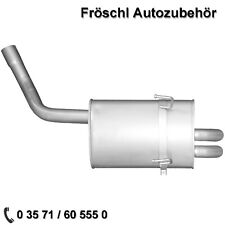 für Rover 75 Tourer 2,0 2,5 V6 RJ Endtopf Endschalldämpfer Auspuff Anlage p*