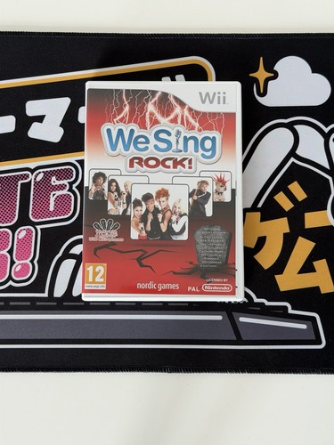 Sing rock nintendo wii - we,