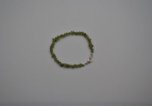 Splitter armband mit peridot - mit,