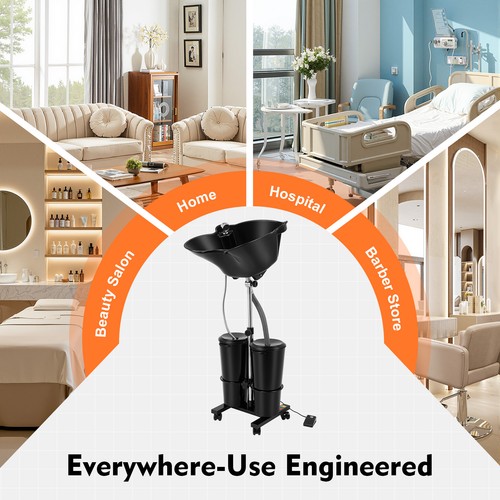 Mobiles haarwaschbecken stativ - mobiles,
