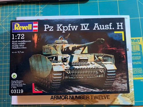 Pzkpfw ausf h - iv, revell