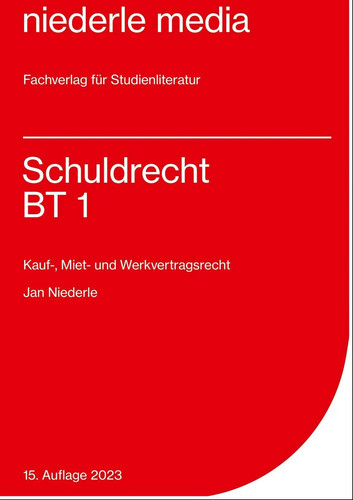 Jan niederle schuldrecht bt - |,