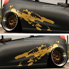 2x Splash Flecken Design 160cm