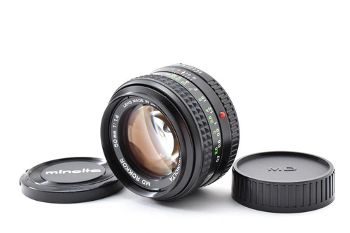 Neuwertig minolta md rokkor - md,