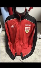 Original Puma Matchworn VFB Stuttgart Trainings Jacke Gr.L mit Sponsoren