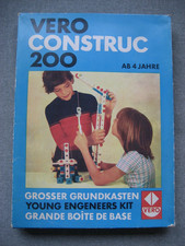 DDR Vero Construc 200 Spielzeug Bausteine Baukasten Neuwertig Vollständig 