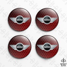 4x MINI Cooper Emblem