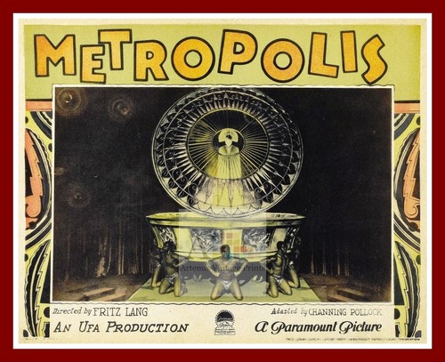 Metropolis filmposter a3 - metropolis,