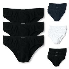 3er, 6er Pack Götzburg Herren Slips Sportslip Unterhose Pure Cotton