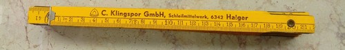 Alter zollstock holz gelb - zollstock,, holz,