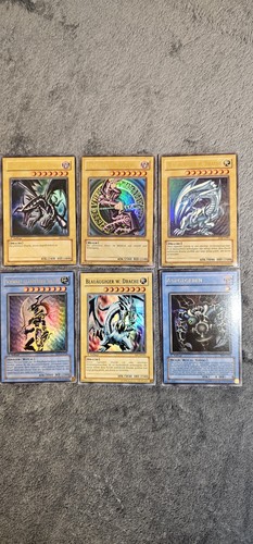 Blue eyes white dragon set - blue,