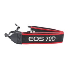 Canon EOS 70D Kameragurt Tragegurt carrying strap in Schwarz Rot universal 