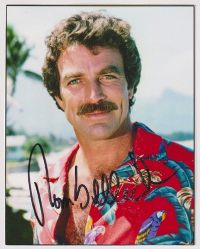 Tom selleck original autogramm - selleck,