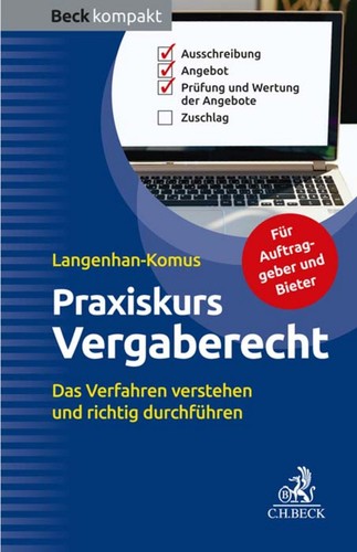 Praxiskurs vergaberecht das - praxiskurs,
