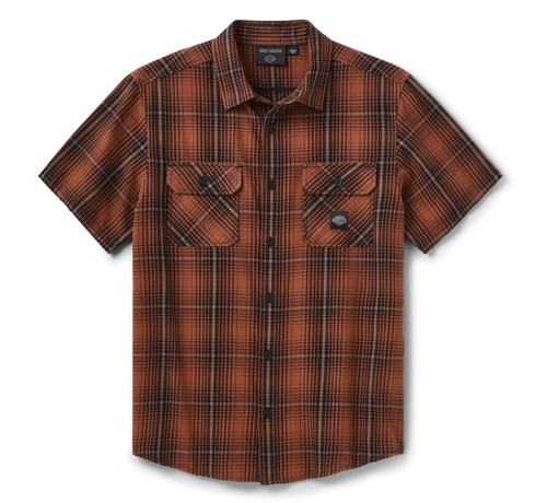 Harley davidson vintage - vintage, plaid
