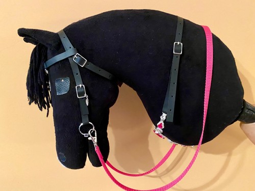 Hobby horse western set - horse,