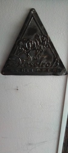 Fendt dieselroß schild - fendt,