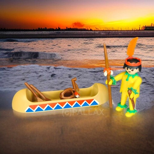 Playmobil 3352 indiander - indiander, mit