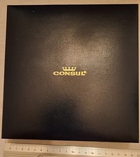 Edle Aufbewahrungsbox für 6 Consul Feuerzeuge .