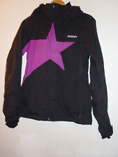 Zimtstern Jacke Anorak Skijacke Gr. S schwarz lila sehr gepflegt!