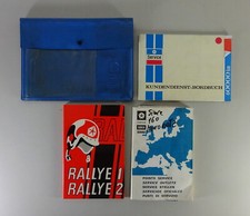 Bordmappe + Betriebsanleitung Simca 1000 Rallye 1 + Rallye 2 Stand 1977